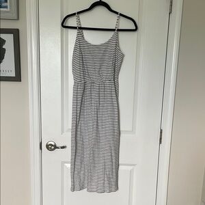 Striped Midi Dress